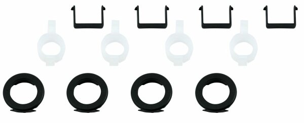 4 Sensorhalter für Metallstosstangen