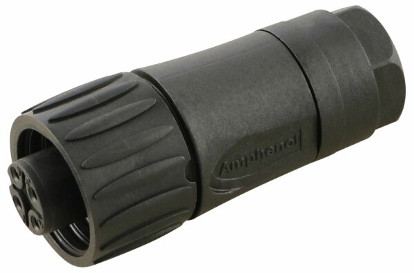 Binder - Prise femelle volante 4 pôles