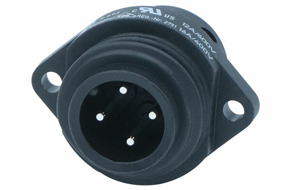 Binder - Connecteur embase mâle 4 broches