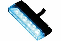 911 Signal LED-Blitzleuchte NR6, blau, ECE- R65, 12/24 V