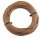 Textilumflochtene Kabel 1.5mm2 braun