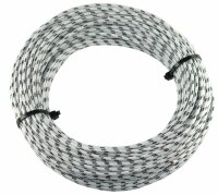 Textilumflochtene Kabel 1.5mm2 ws/sz