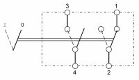 Druckschalter mit LED-Beleucht. gelb 12V