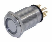 Drucktaster mit LED-Beleucht. grün 12 V
