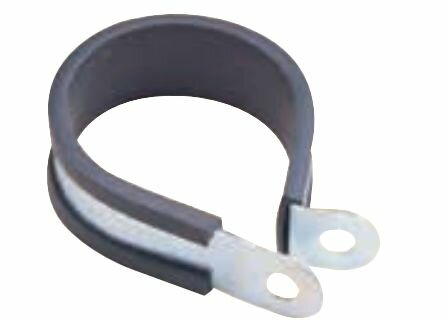 Harnessflex - Pince en P pour tuyau NC25 acier/PVC
