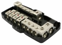 Distributeur de courant 4 pôles, plus et minus