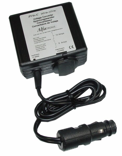 Alfatronix Spannungswandler 24V->12V 6A