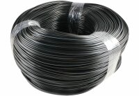 PVC-Plastikschlauch schwarz ** 500 m **