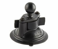 RAM Mounts Saugfuss mit Diamond Platte, B-Kugel (1“)