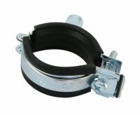 Rohrschelle mit Gummi MP-L-I 38-45 M8/M10
