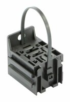 Sockel zu Minirelais universal mit Kabelbinderbef.