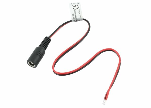 DC Anschluss mit Buchsenstecker