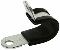 Kabelbriden mit Gummieinlage ø 8mm