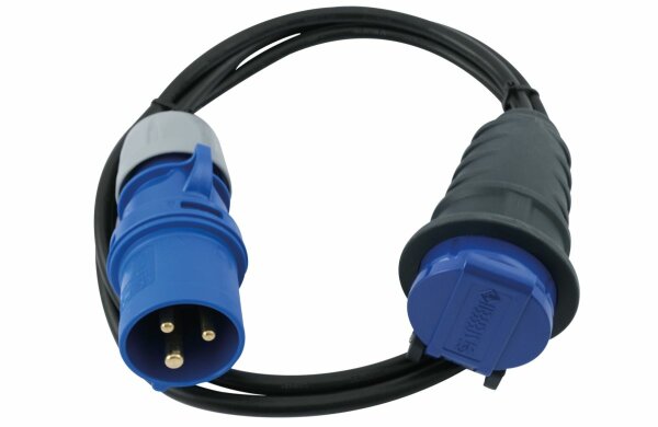 CEE16-T23 Câble de rallonge 1.5 m 3 pôles 16 A