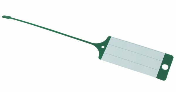 PP-Etikette grün/weiss beschriftbar
