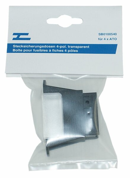 Boîte pour fusibles à fiches 4 pôles