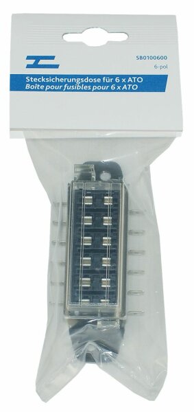 Stecksicherungsdosen 6-pol