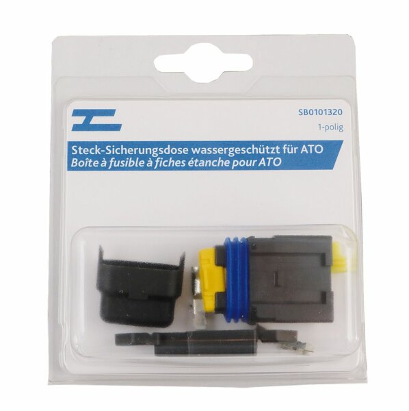 Boîte à fusible à fiches étanche 1 pôle