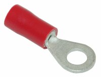 Presskabelschuhe isoliert M4 rot
