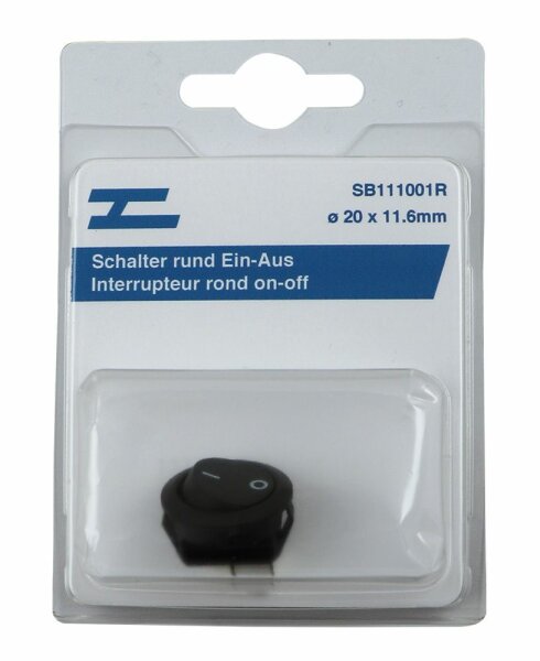 Interrupteur rond marche-arrêt