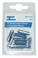 Sicherungen Bosch 10x 25 Amp.