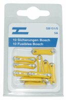 Sicherungen Bosch 10x 5 Amp.