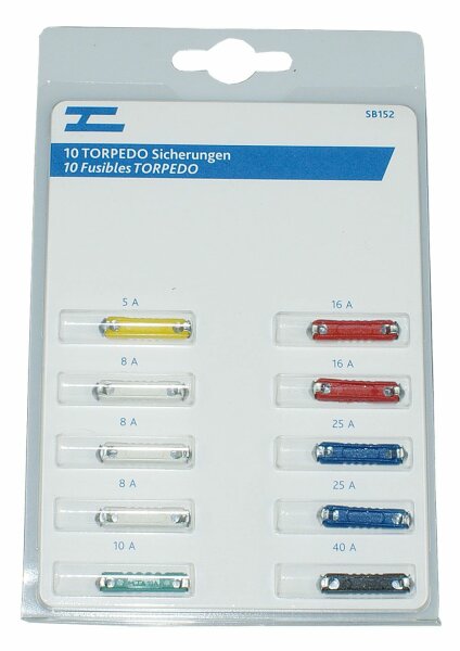 Fusibles Bosch. 10 pièces ass.