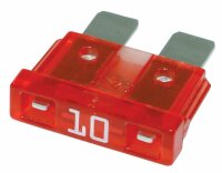 Flachstecksicherungen 5 x 10 Amp.