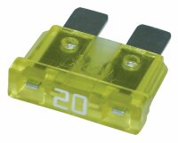 Flachstecksicherungen 5 x 20 Amp.