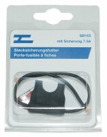 Stecksicherungshalter mit Sich. 7.5Amp.