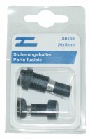 Porte-fusible à encastrer pour fus.en verre