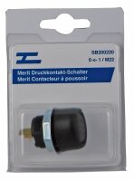 Merit Druckkontakt-Schalter m. Gummikappe