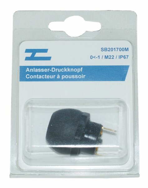 Merit Anlasser-Druckknopf wasserdicht