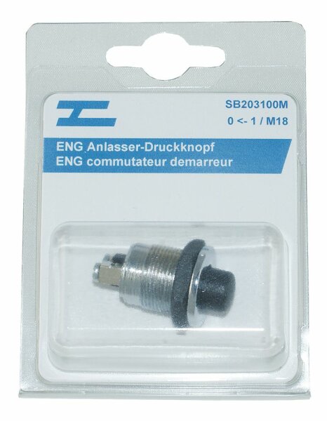 ENG Anlasser-Druckknopf Metall 18mm