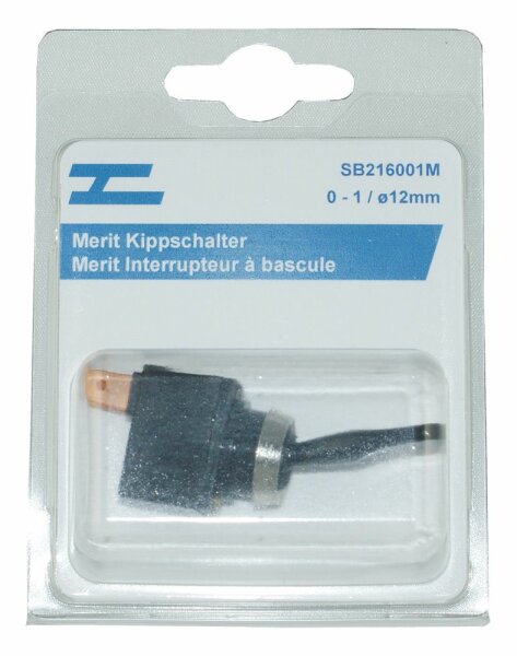 Merit Interrupteur à bascule 0-1