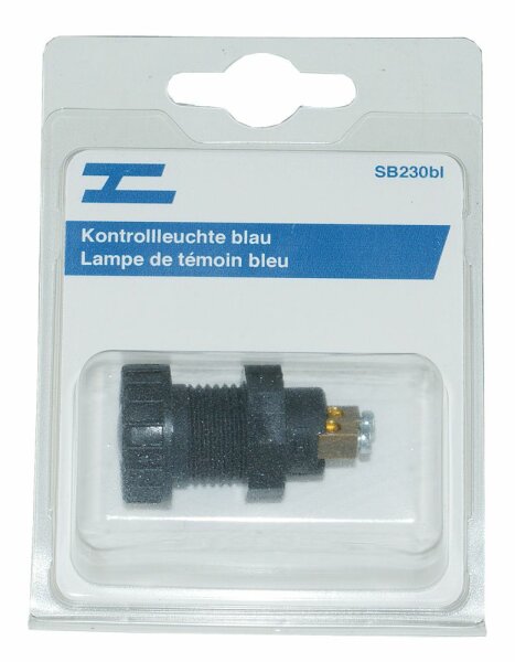 Kontrollleuchte blau