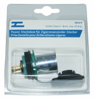 Power-Steckdose für Stecker f. Zig. Anz.