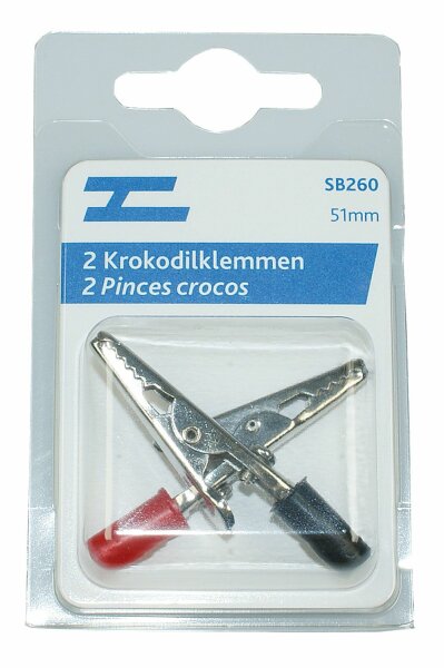 Krokodilklemmen 2 Stk