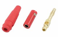 Bananenstecker 2 Paar rot ø 4mm