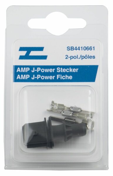 Steckgehäuse AMP Junior Power 2-pol männlich