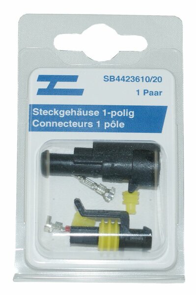 Steckgeh."Superseal" -1.5 mm 1-pol