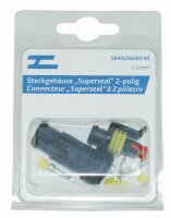 Connecteur «Superseal» - 1.5 mm  2 pôles.