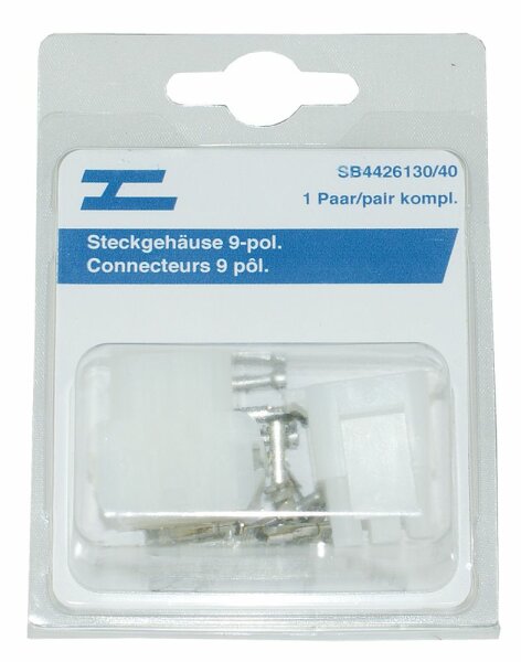 Steckgehäuse MATE-N-LOCK 9-pol