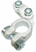 Batterieklemme links pos. +