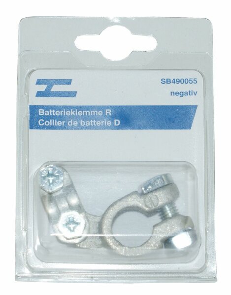 Batterieklemme rechts neg. -