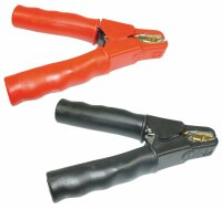 Pinces de charge rouge 600 ent. isolée