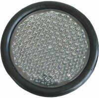 Catadioptres 2 pcs. ronds ø 80 Caoûtch.