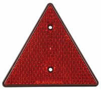 Rückstrahler 2 Stk. Dreieck rot