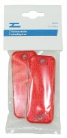 Rückstrahler 2 Stk. 37x95 mm rot
