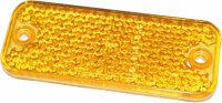Rückstrahler 2 Stk. 37x95 mm gelb
